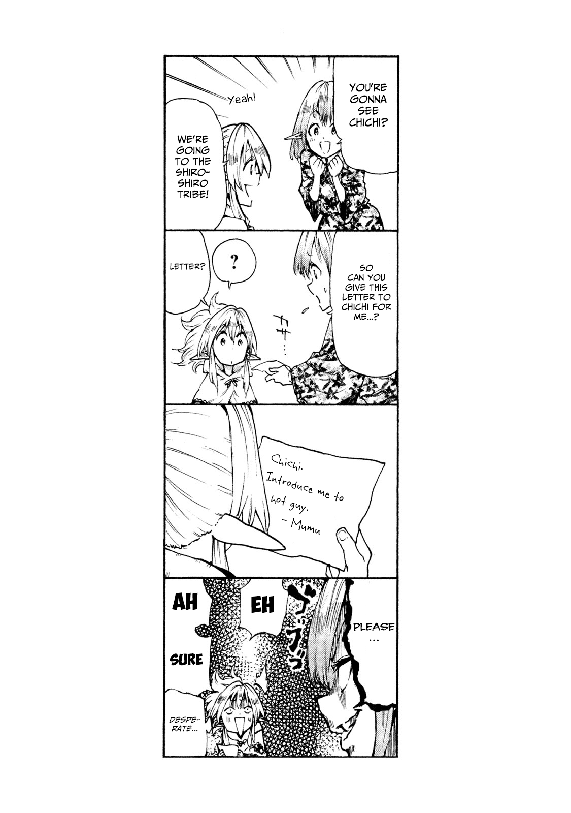 Mazumeshi Elf to Yuboku gurashi Chapter 11 34